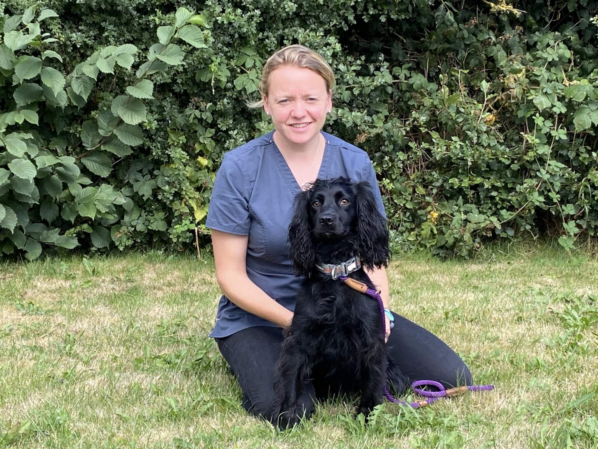 to our new vet Beth Station House Vets